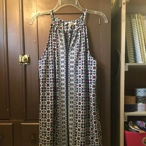 Sleeveless summer dress with built in bra